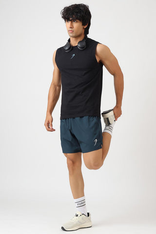 2 in 1 Compression Shorts Deep Green