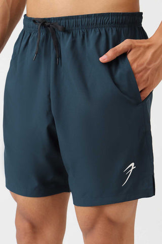 2 in 1 Compression Shorts Deep Green