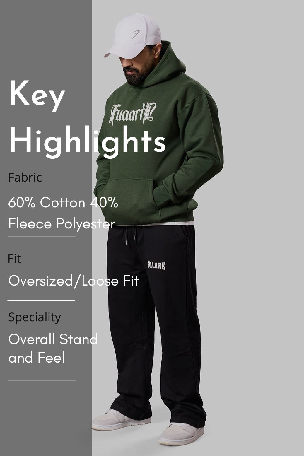 Brookline Oversized Hoodie Olive