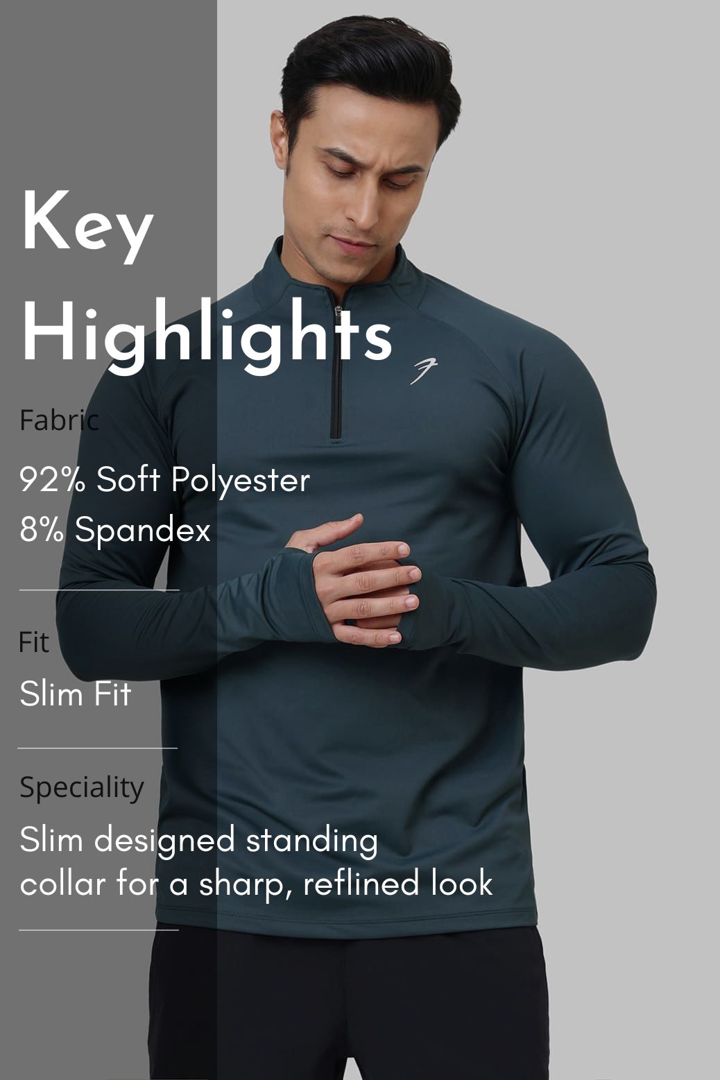 Rush Pullover Forest Green