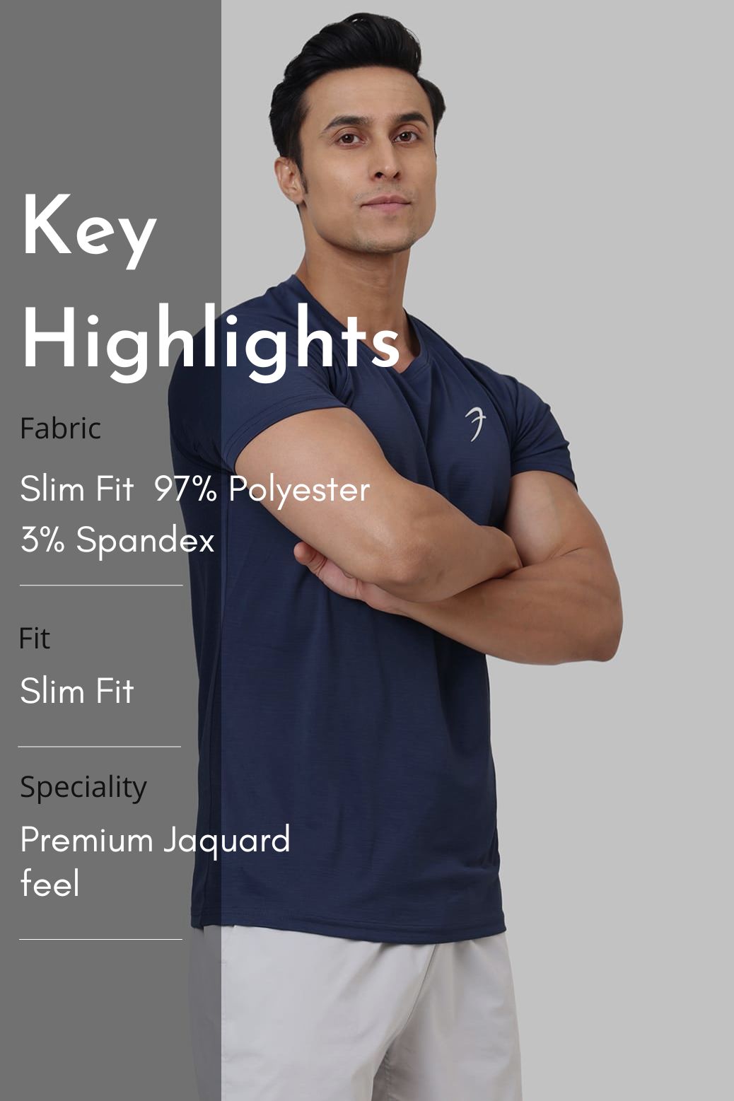 Rogue T-shirt Navy