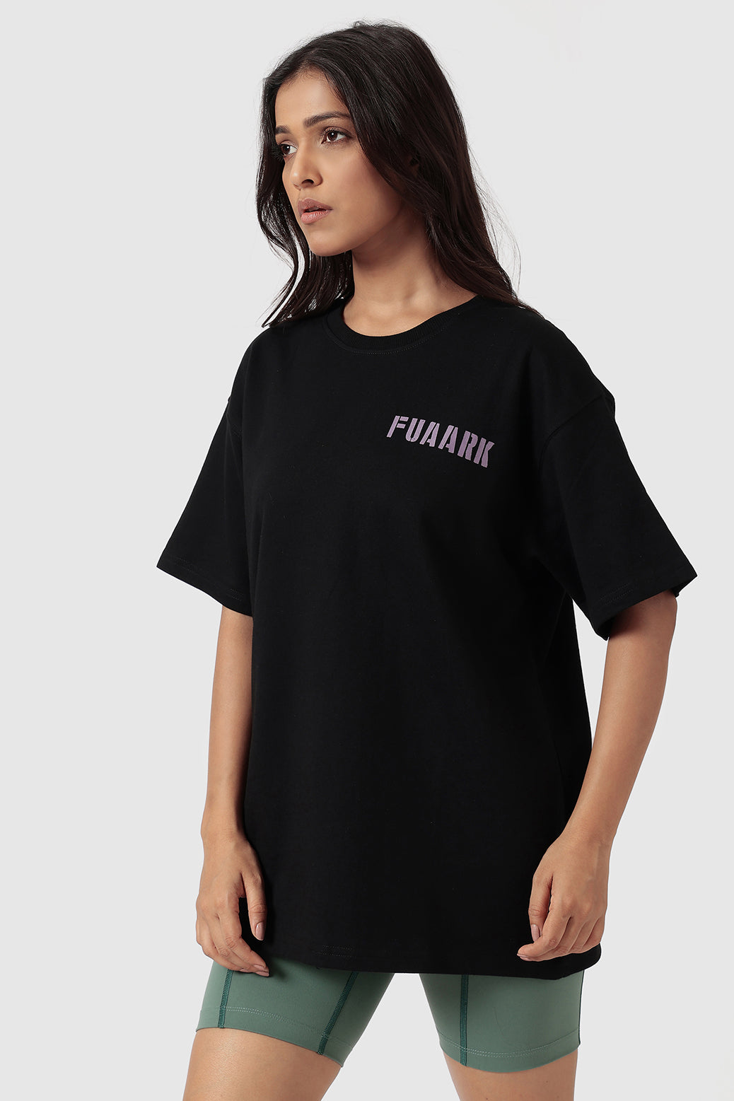 Rage Oversized T-shirts Black