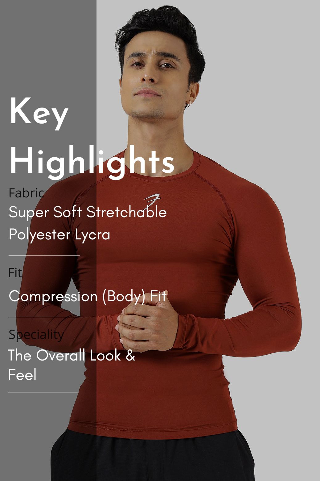 Compression Fullsleeves T-shirt Salsa