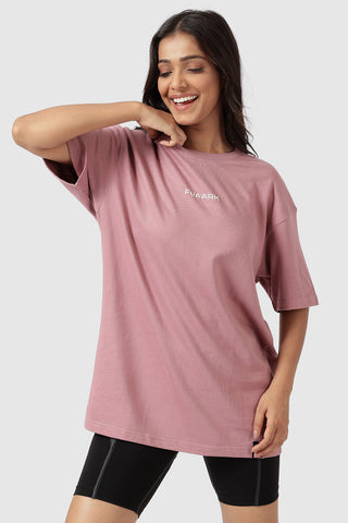 Element Oversized T-shirts Dusk Pink