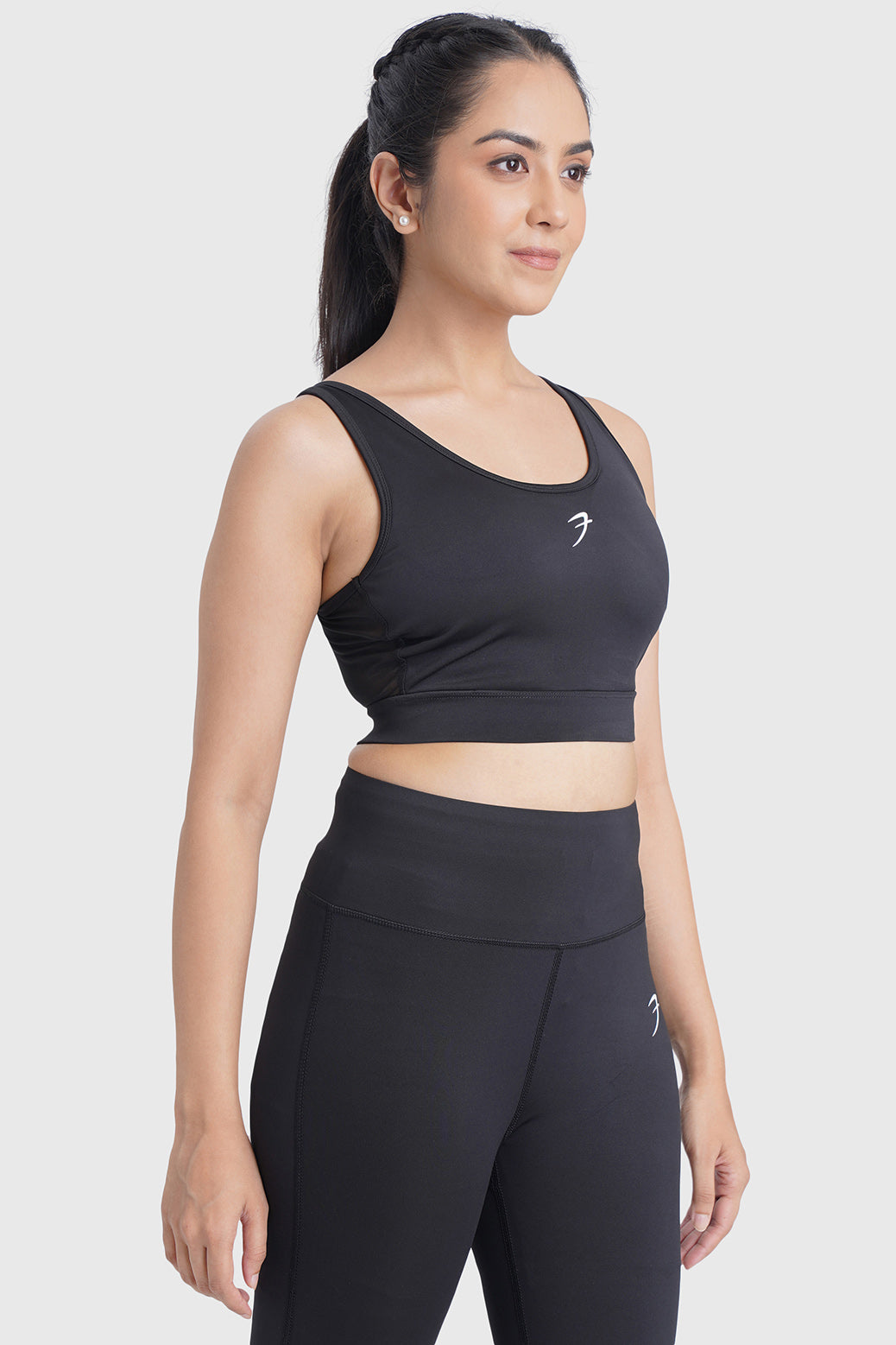 Active Full Support Sports Bra Black