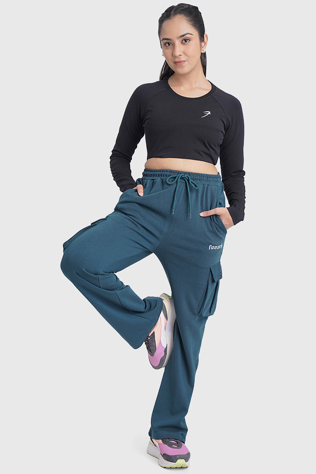 Pinnacle Pocket Pants Teal