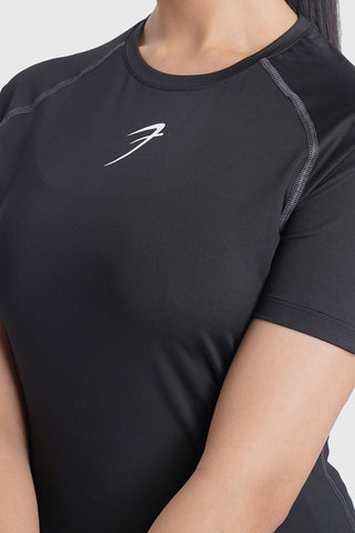 Compression T-shirt Black