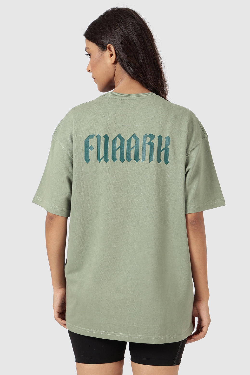 Regime Oversized T-shirts Sage Green