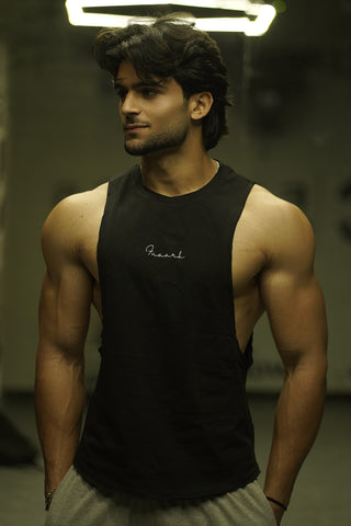 Fortis Deep Arm Tank Black