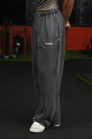 Raw Washed Loose Tracks Dark Grey