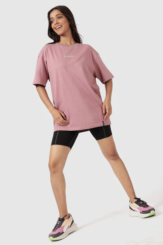 Element Oversized T-shirts Dusk Pink