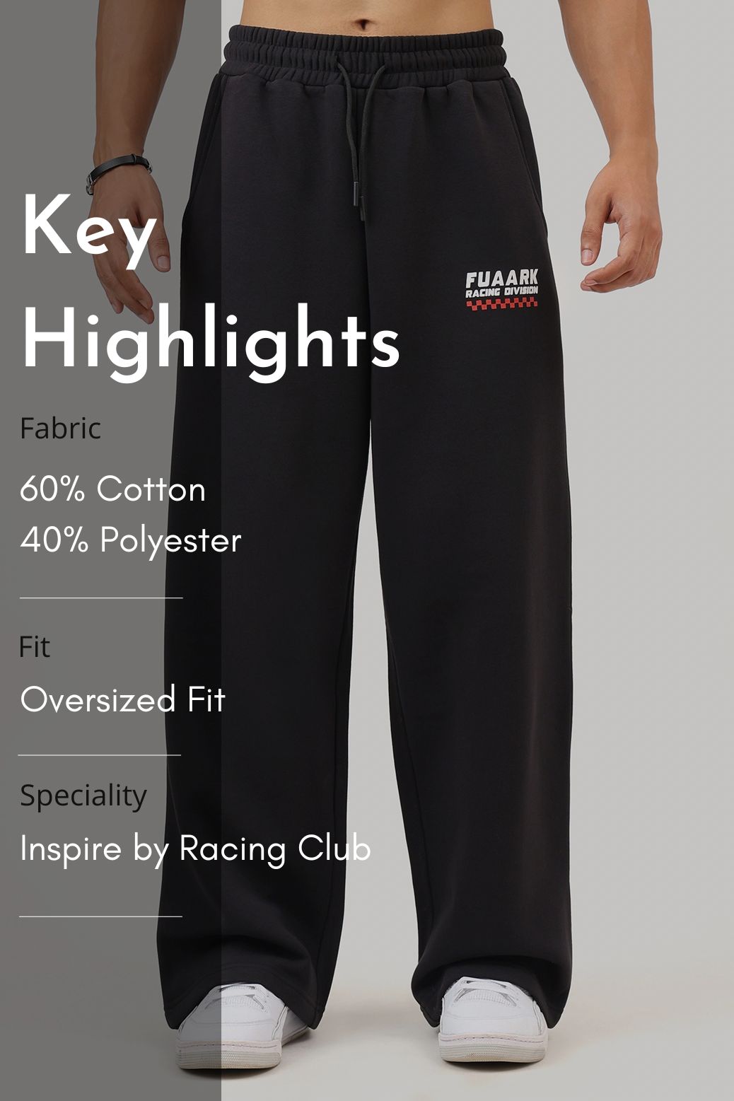 Fuaark Racing Division Loose Tracks Black