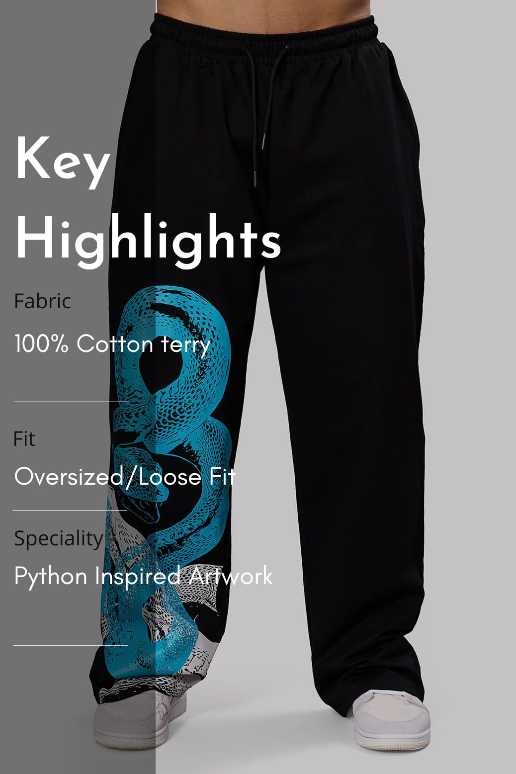 Python Loose Tracks Black