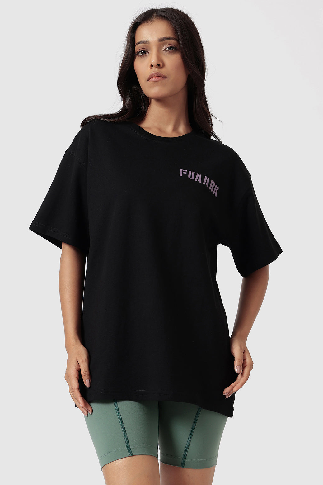 Rage Oversized T-shirts Black