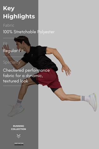 Motion Running T-shirt Black