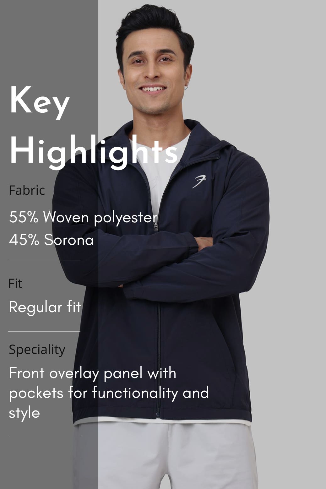 Thread Jacket Navy