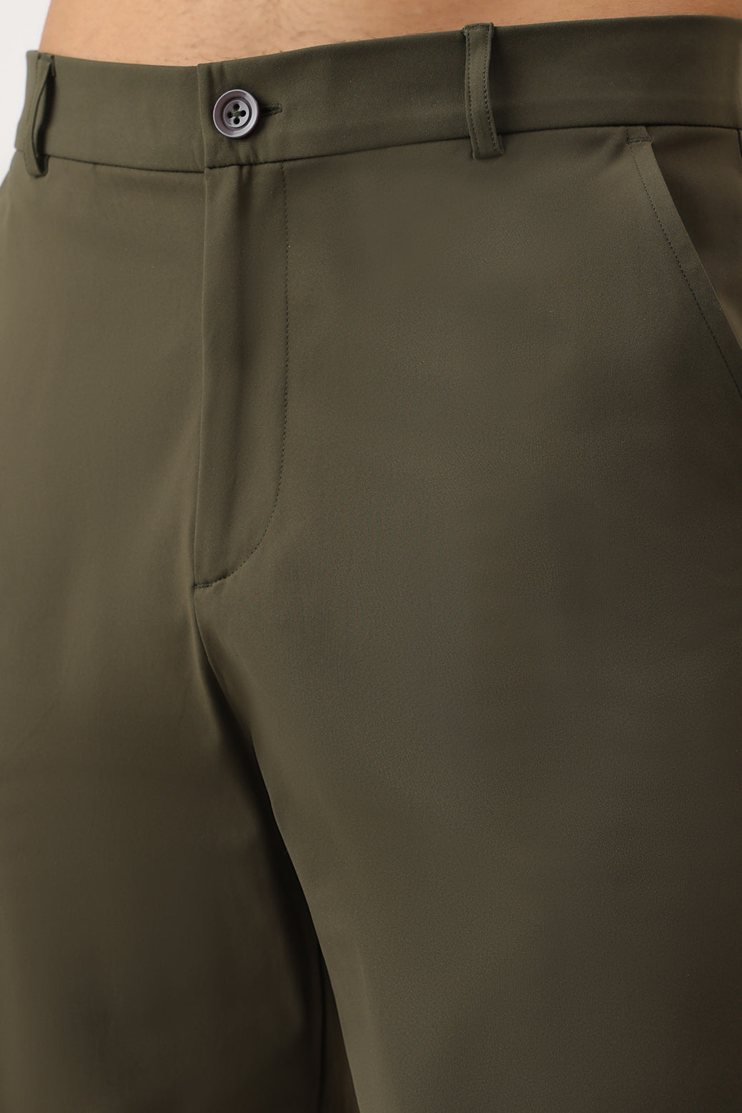 All Day Slim Shorts Military Green