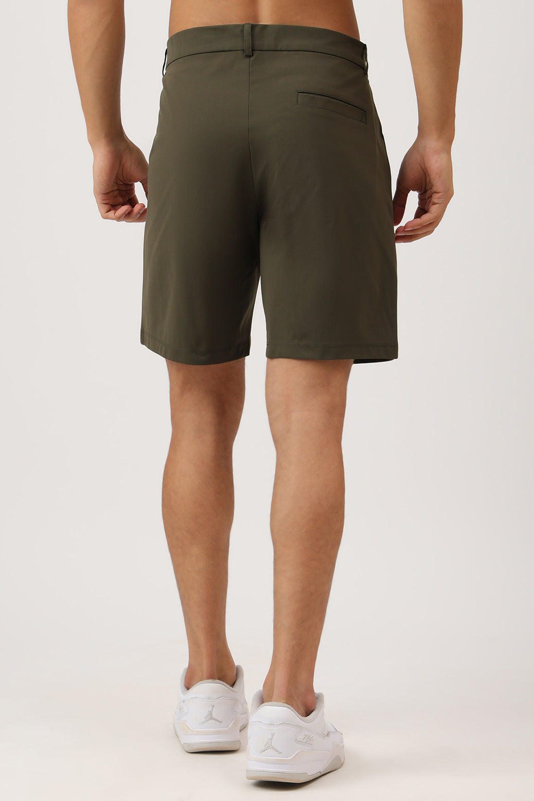 All Day Slim Shorts Military Green