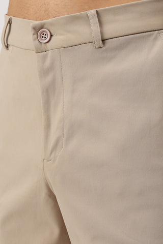 All Day Slim Shorts Beige