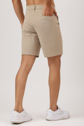 All Day Slim Shorts Beige