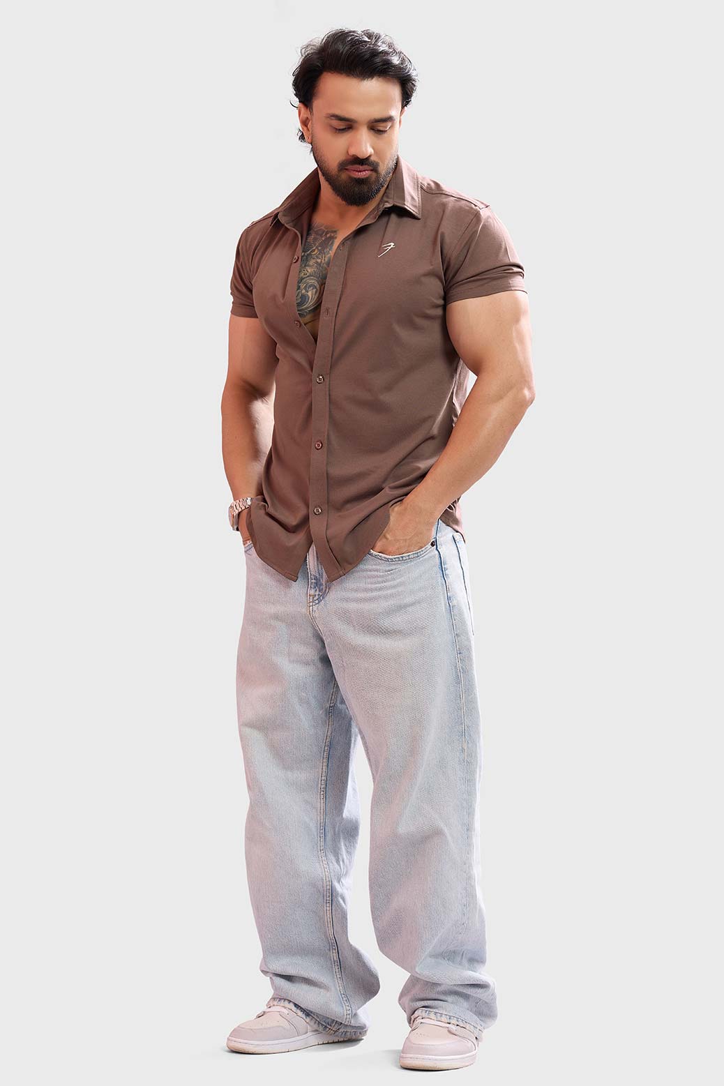 Aero Shirt Mocha