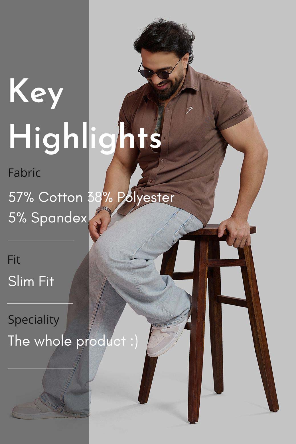 Aero Shirt Mocha