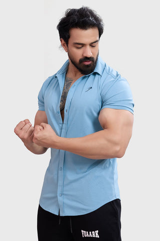 Aero Shirt Stone Blue