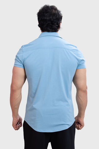 Aero Shirt Stone Blue