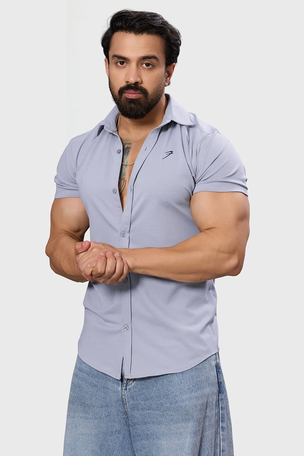 Aero Shirt Light Grey