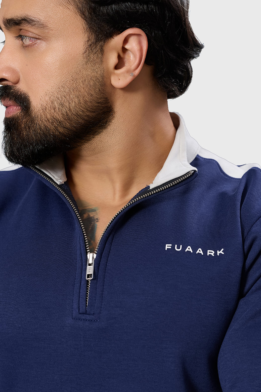 Alpine Pullover Navy/White