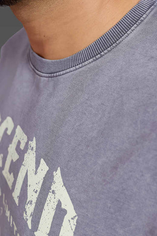 Ascend Washed Capsleeve Tank Light Grey