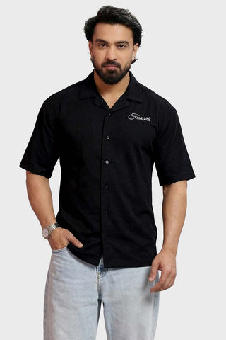 Ashline Oversized Shirt Black