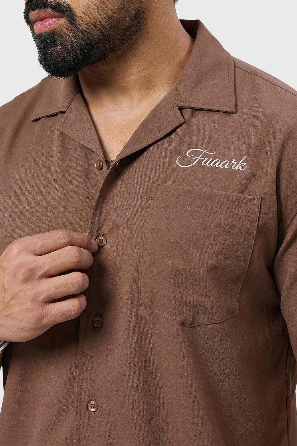 Ashline Oversized Shirt Mocha