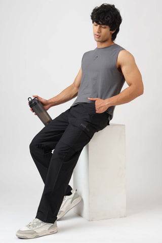Fight Cargo Pants Black