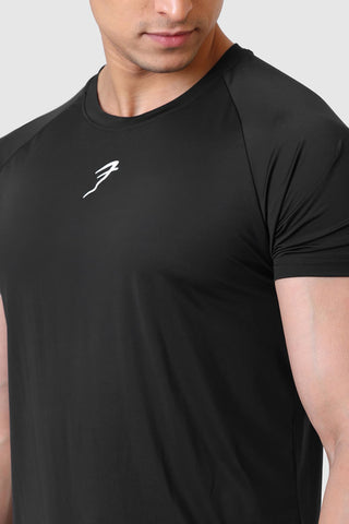 Bare Nylon T-shirt Black