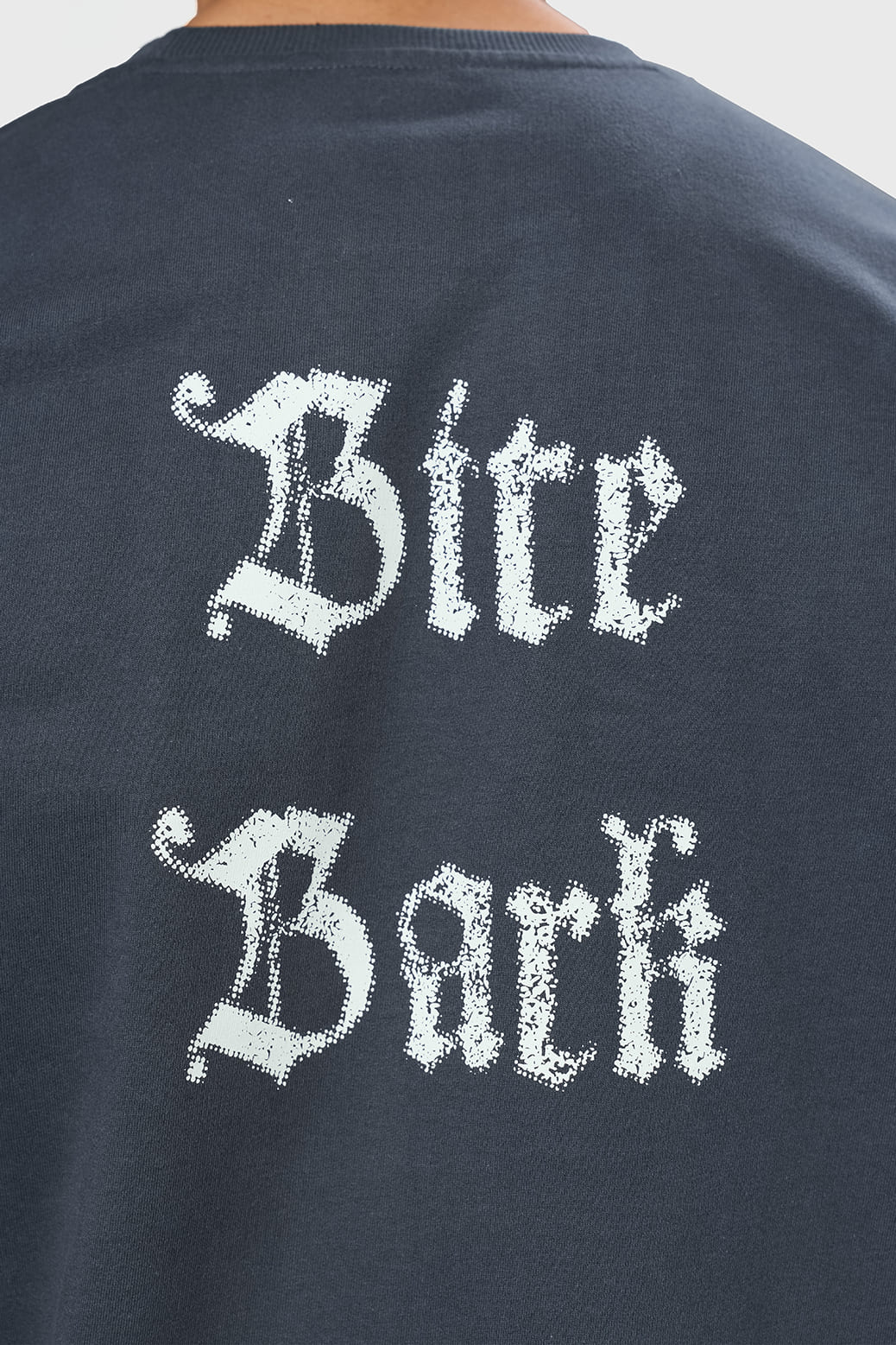 Bite Back Oversized T-shirt Dark Grey