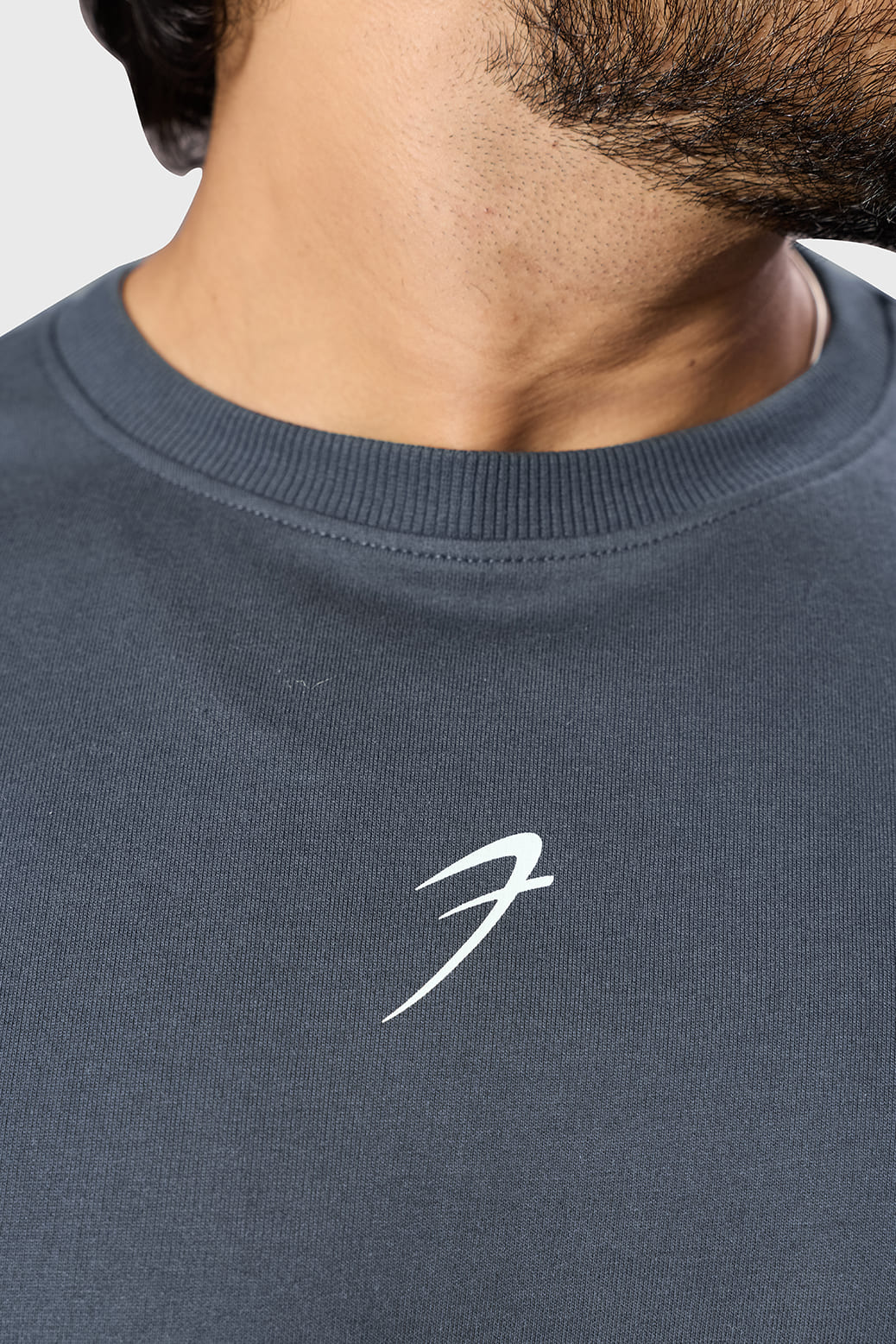 Bite Back Oversized T-shirt Dark Grey