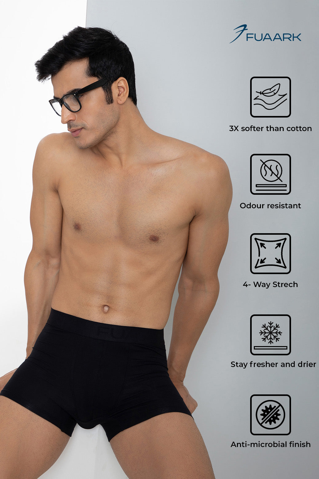 Ultra Soft Modal Trunks Classic Black