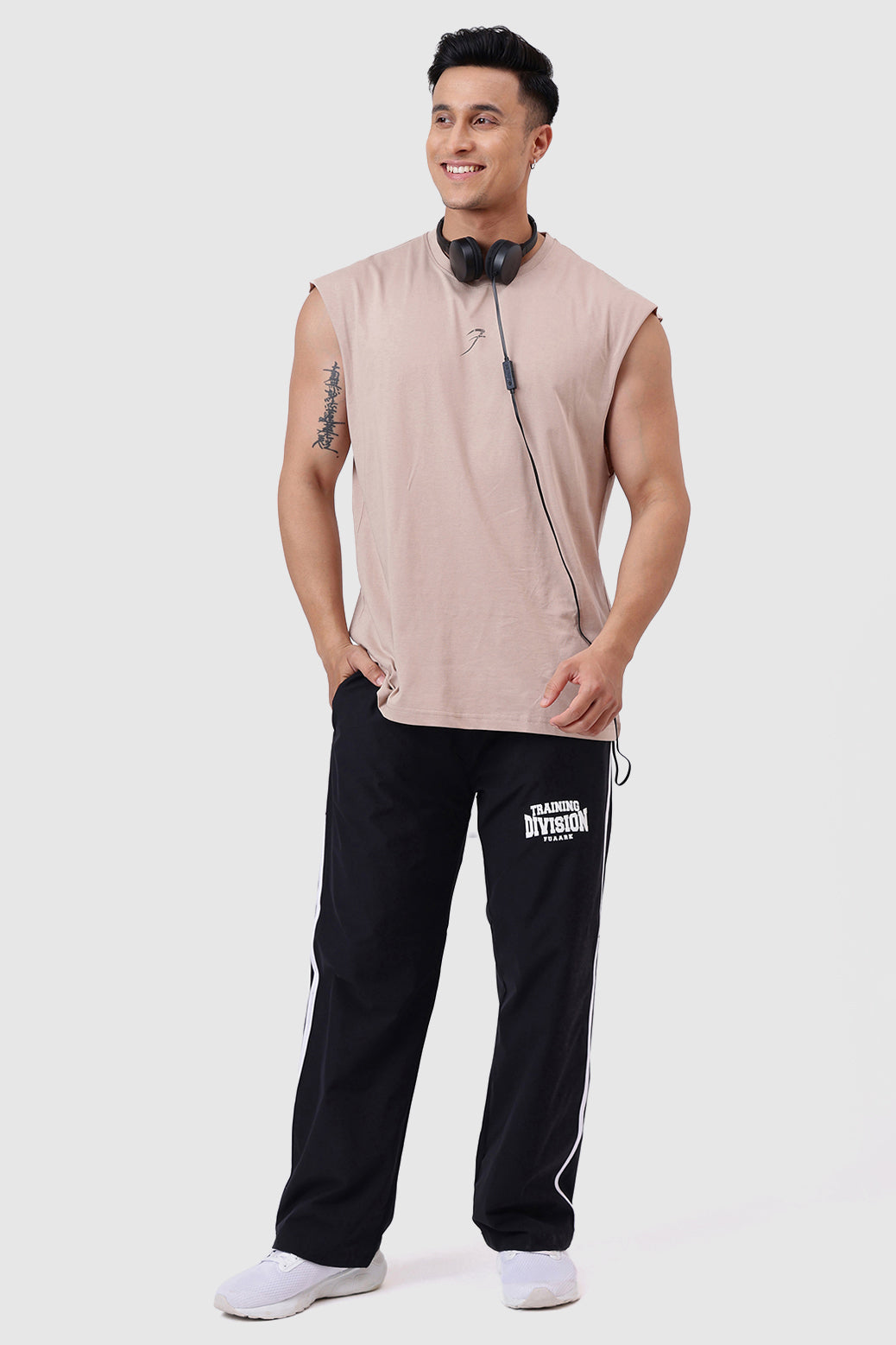 Brisk Capsleeves T-shirt Beige
