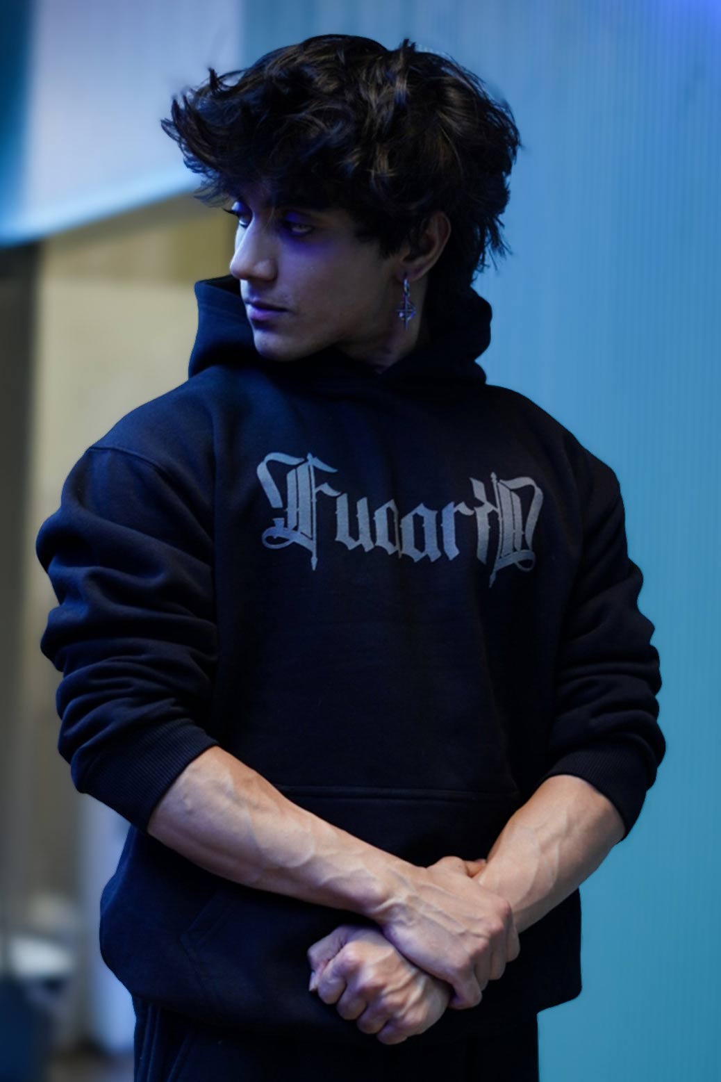 Brookline Oversized Hoodie Black