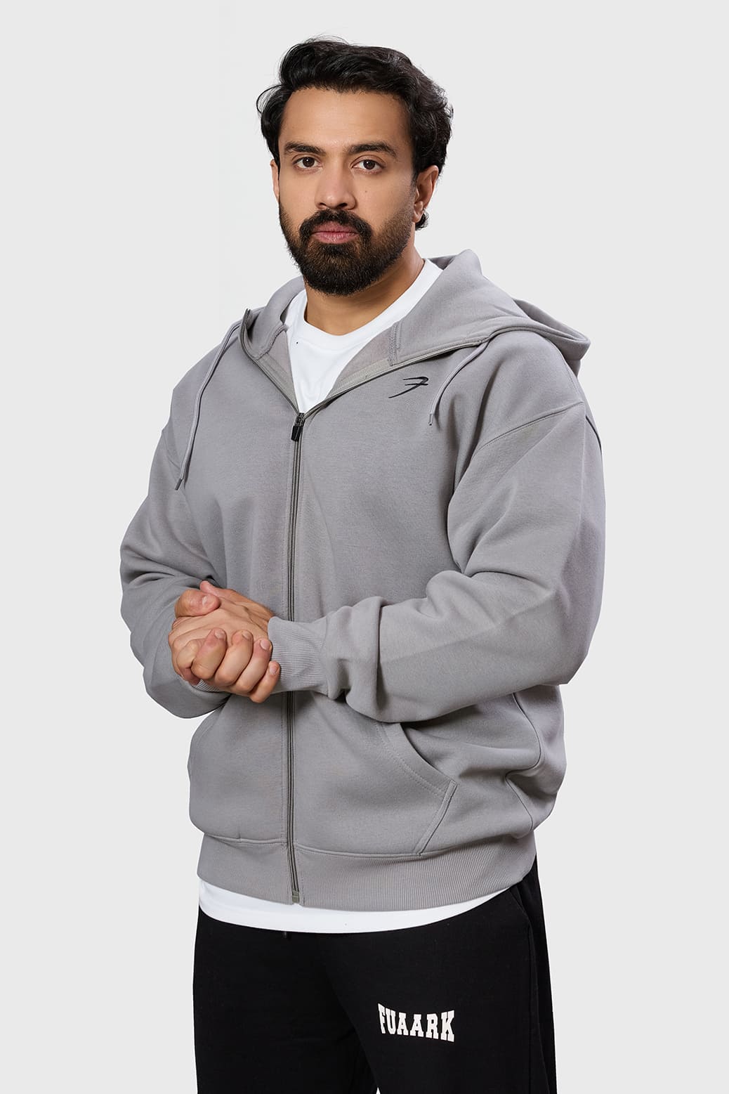 Brookline Oversized Jacket Grey