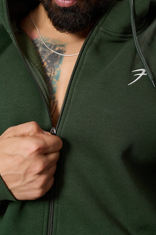 Brookline Oversized Jacket Olive