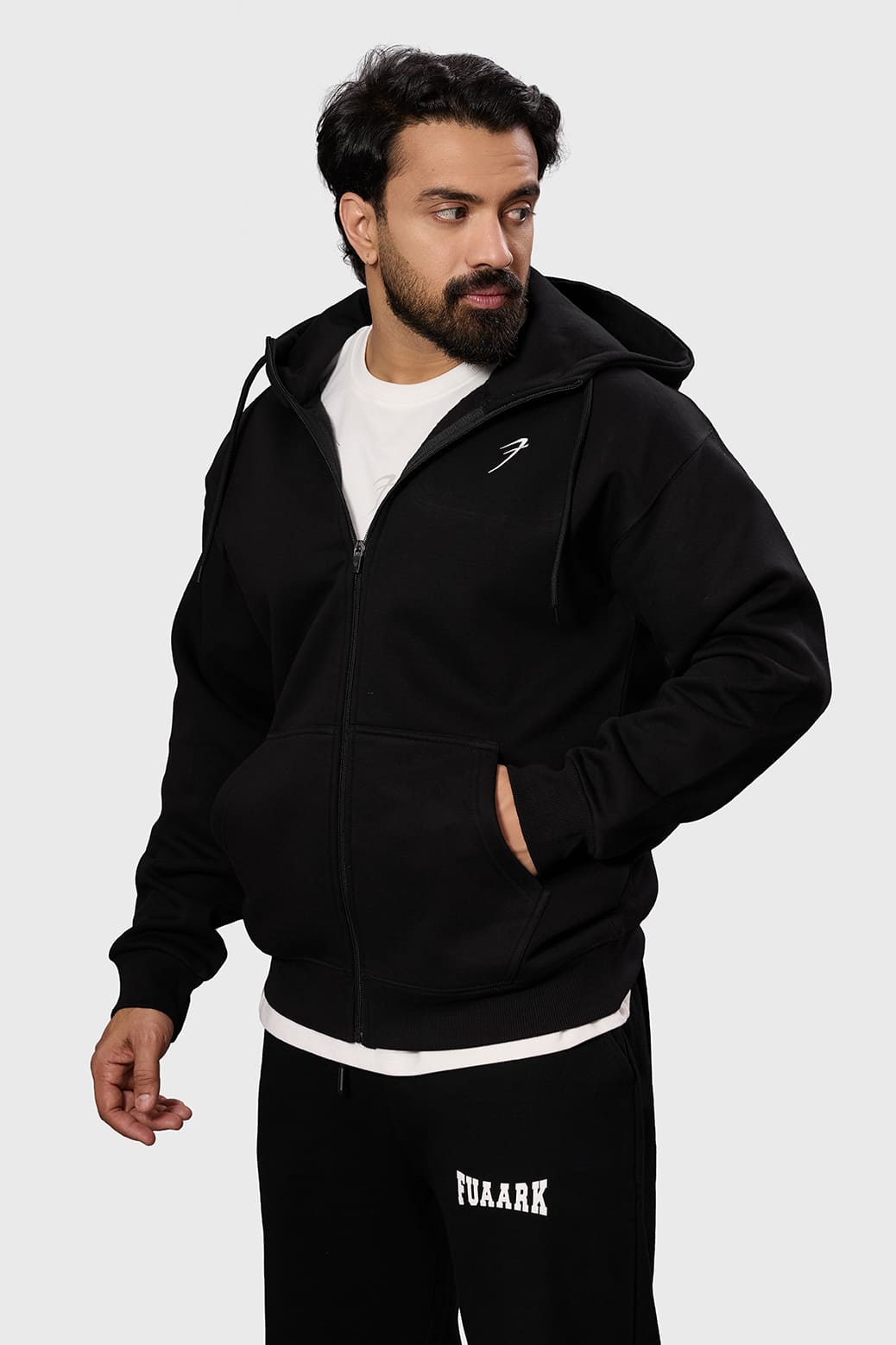 Brookline Oversized Jacket Black