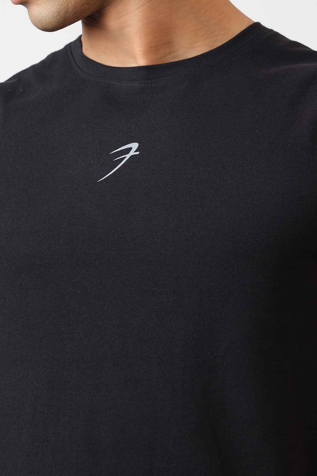 Built Strong Muscle Tank Black /Grey