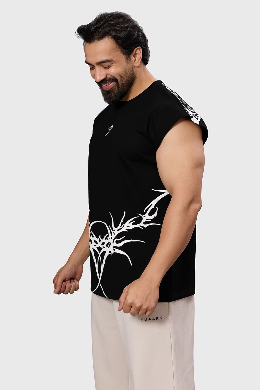 Immortal Capsleeves Tank Black