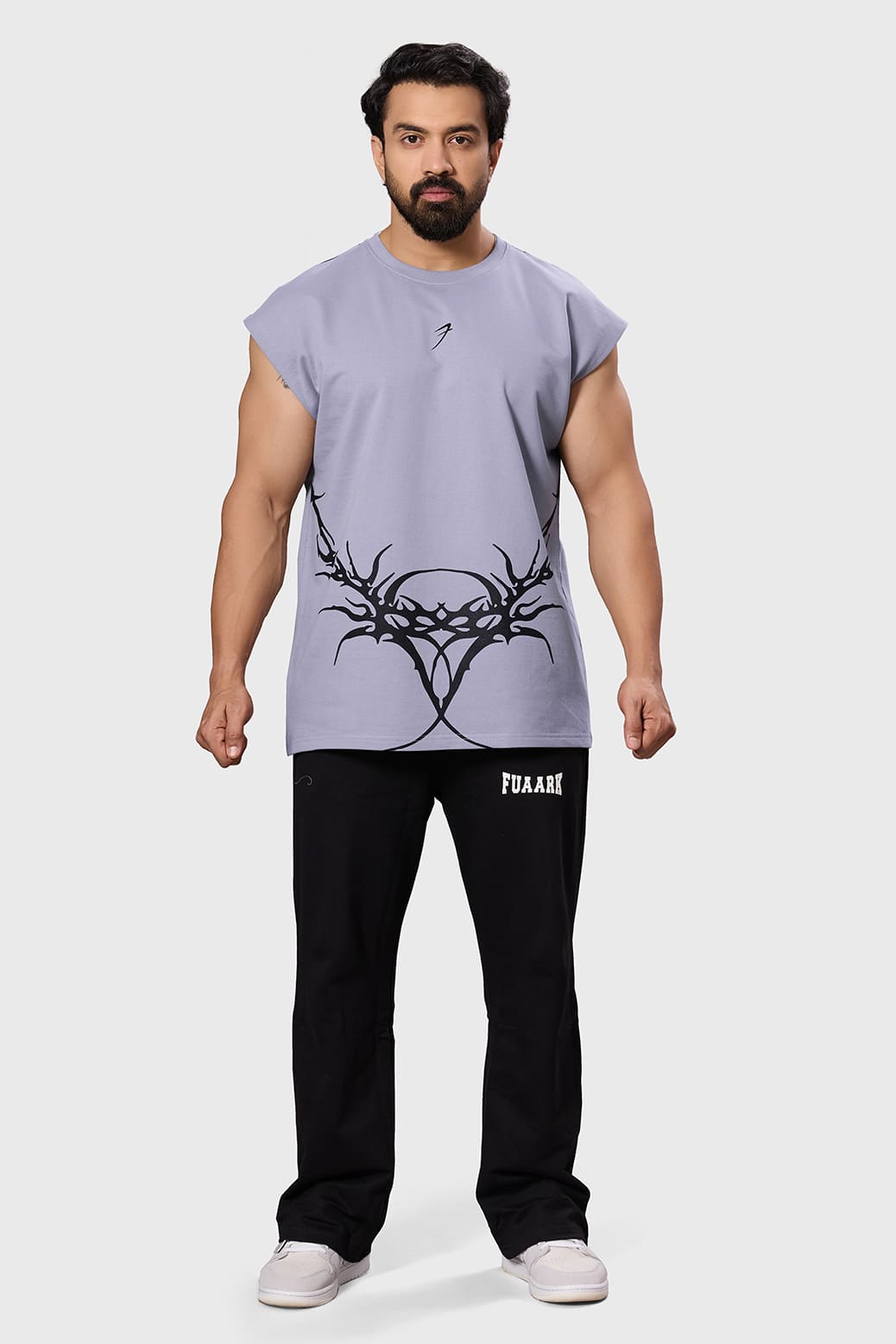 Immortal Capsleeve Tank Light Grey