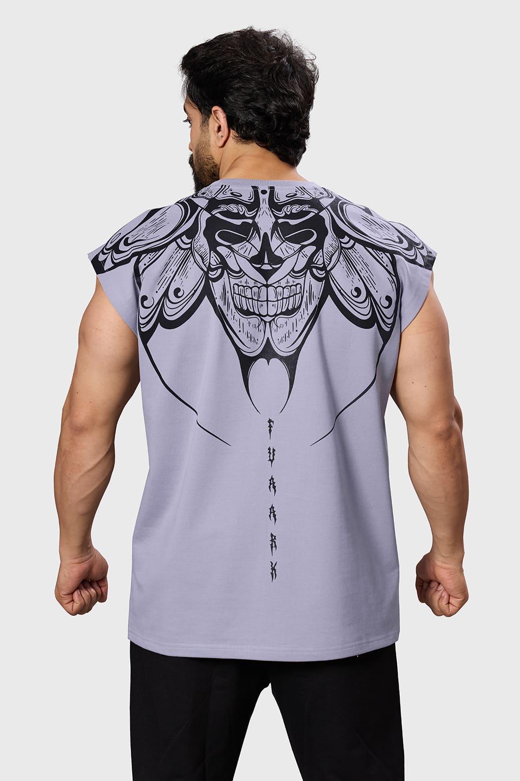 Immortal Capsleeve Tank Light Grey