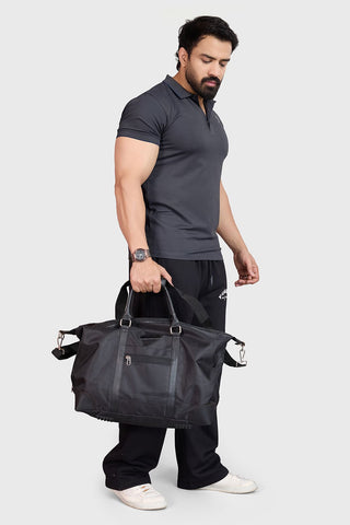 Aura Polo T-shirt Dark Grey