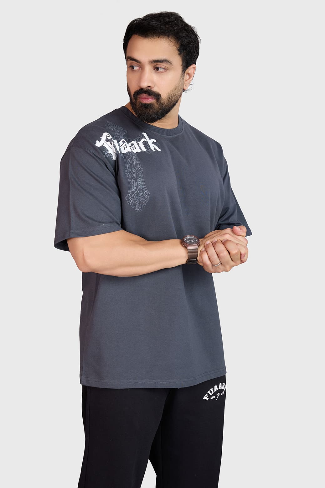 Eagle Oversized T-shirt Dark Grey