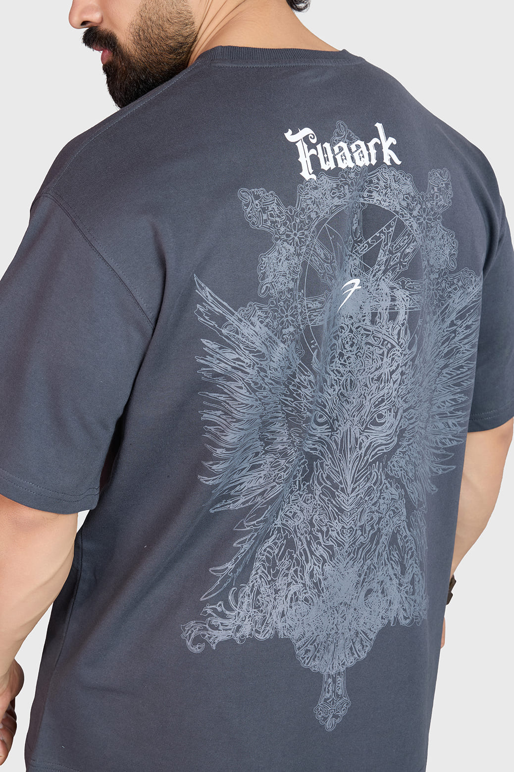 Eagle Oversized T-shirt Dark Grey